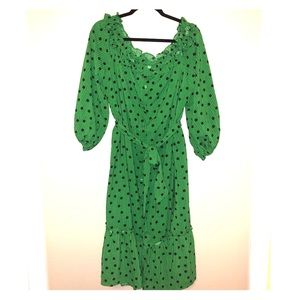 Women's Puff Long Sleeve Dress XXL
